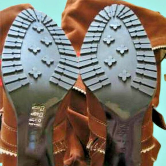 $1755! DSQUARED2 PIRATE!!!  SUEDE DUO BOOTS!~FOLD OR OVER KNEE- 9 1/2-10 - Picture 6 of 11